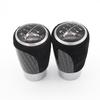 BMW Gear Shift Knob - M Style Carbon Fiber, 5/6 Speed Compatible with E87, E88, E90 Models