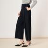 Bcbg Back Banding Wide Pants B3f8p322