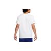 Nike T Shirts Men's White Crew Neck Moderate Straight Fit FD0040-100