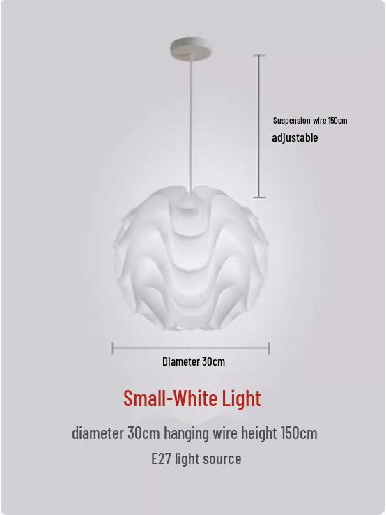 2024 Modern Scandinavian Pine Cone Chandelier for Bedroom and Dining Room