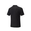 Anta Comfortable Simple Fashion Versatile Breathable Short Sleeve Polo Shirt Men Tops Basic-Black 152527101-4