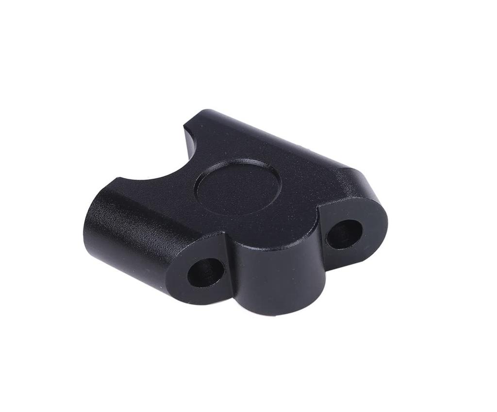 CustomDivine Handlebar Riser Spacer Position Adjuster Mount Bar Riser Adapter Set Motorcycle Bracket Lamp Back Mount Adapter Universal Fit 22.2mm 22
