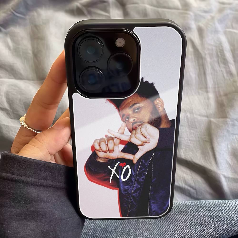 

Singer The W-Weeknd XO Phone Case For Iphone 17 Air 16 15 14 13 12 11Pro Max Plus Hard Plastic PC+TPU Cover iPhone 12 pro