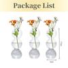 Creative Bubble Vase Hydroponic Ball Shaped Flower Pot Romantic Table Decoration Modern Funny Living Room Decoration Gift