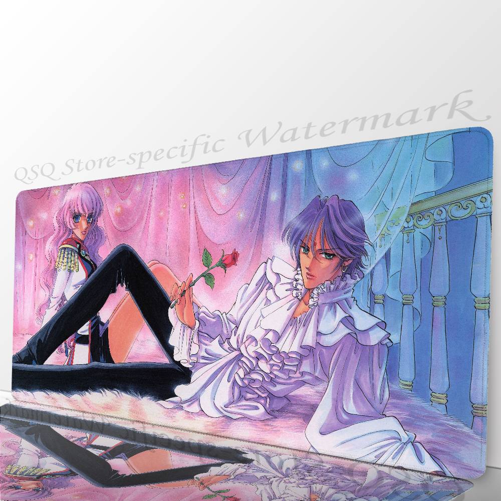 Revolutionary Girl U-Utena Anim Mousepad Mouse Mat Desk Mat With Pad Gaming Accessories Prime Gaming XXL Keyboard Pad Padding