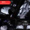 12V 3W RGB LED Light Bar Car Interior Floor Decor Atmosphere Strip Lamp w/Remote