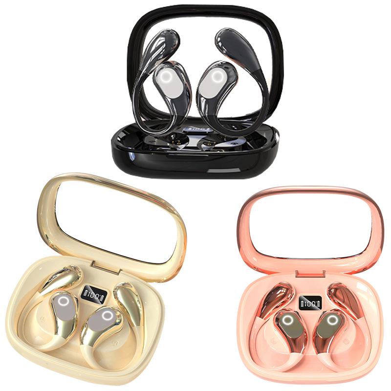 Private Mold Wireless Earbuds: Non-In-Ear, Low Latency, Long Battery Life, AI Translation, Hanging Ear Design