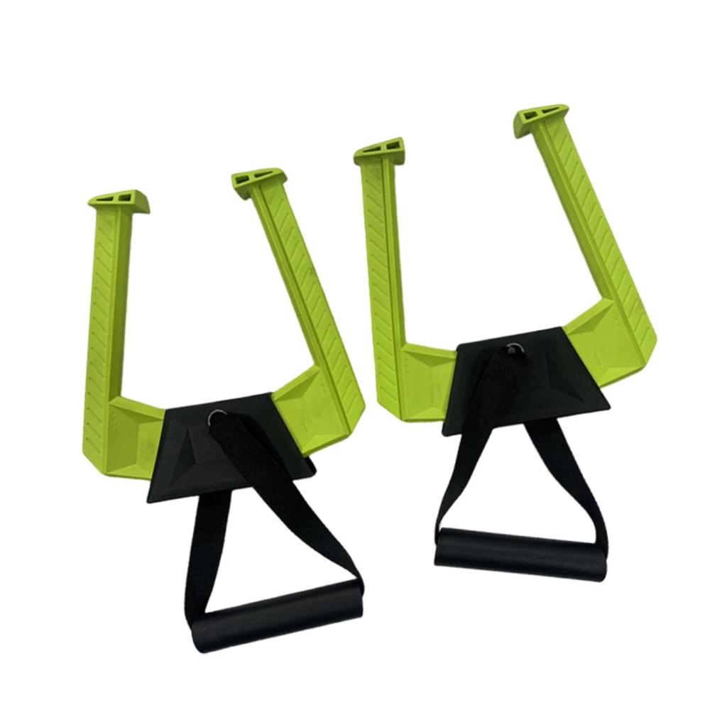2x Portable Pull up Bar Non Slip Pullup Bar Handles for Hotel Office Workout