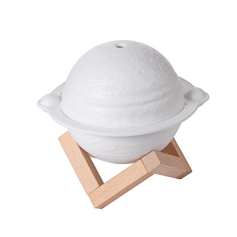 Jupiter USB Night Light Humidifier: Air Moisturizer & Ambient Light for Home/Office Atmosphere Prevention белый
