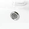 Wash Basin Overflow Ring Neatly Decorated Cover Wash Basin Overflow Overflow Plug Plug Spare Sink Basin Plastic Overflow Ring