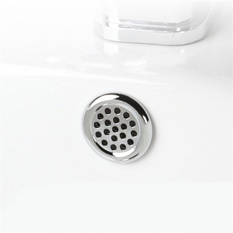 Wash Basin Overflow Ring Neatly Decorated Cover Wash Basin Overflow Overflow Plug Plug Spare Sink Basin Plastic Overflow Ring