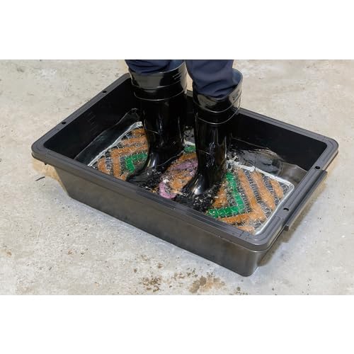 TRUSCO Tiger Boat 60L Black (Square, Made with Recycled Materials) PSB60-BK