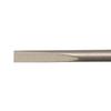HOZAN Flathead Screwdriver, Strong and Lightweight Grip, Thinner Shaft Ideal for Hard-to-Fit Places, Flathead 4.0 x 0.45, Overall Length 178mm, Shaft