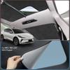 Car Heat Insulation Skylight For MG IM LS7 2024-Present Suede Fabric Anti-uv Electrostatic Adsorption Sunroof Sunshade Accessory
