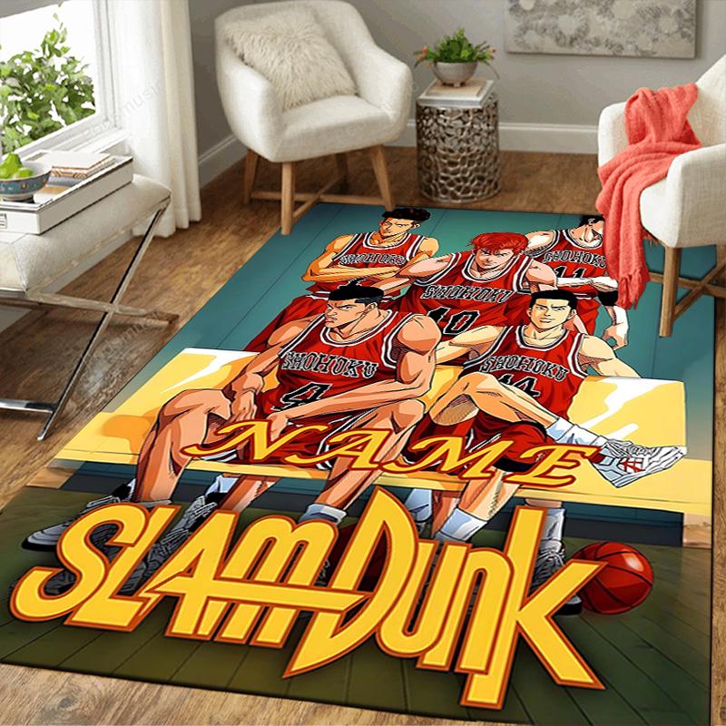 Custom 1Pc Basketball Stars Rug Office Carpet Indoor Outdoor Entrance Doormat Nonslip Soft And Comfortable Living Room D2915325