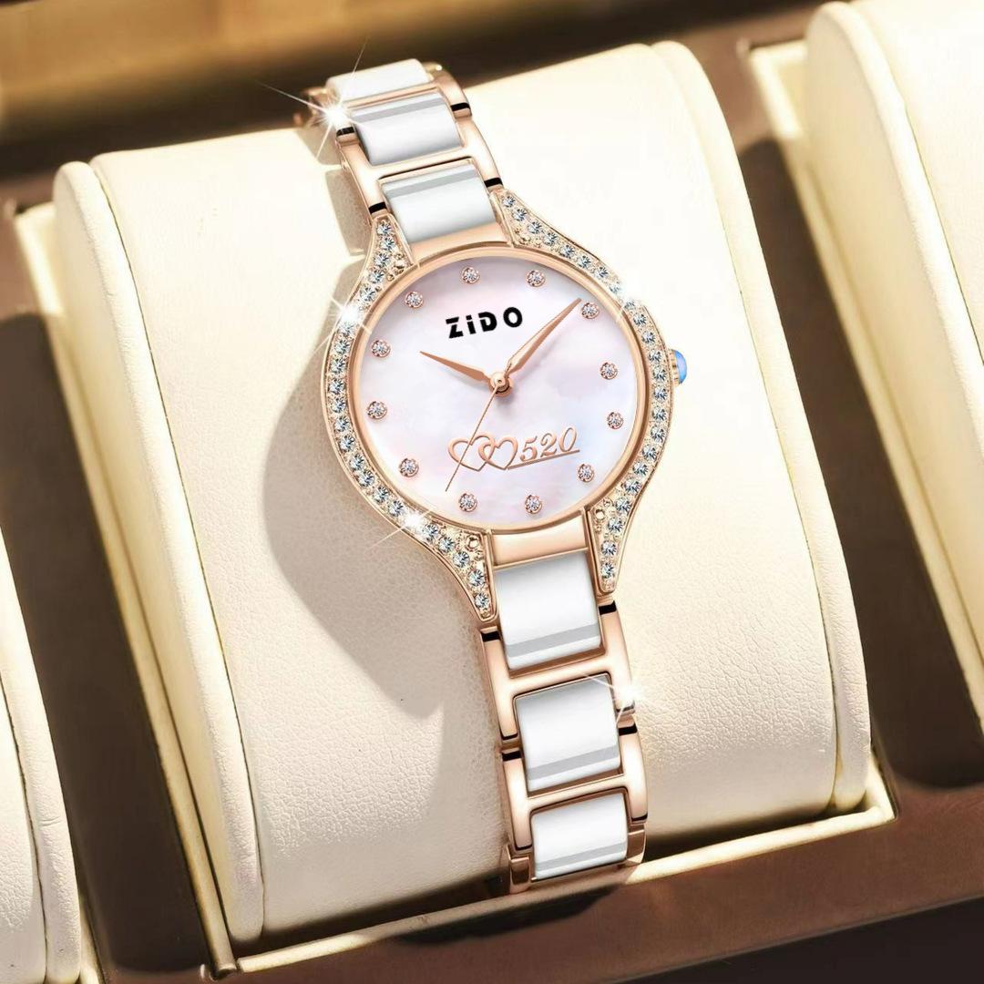 Ladies Watch Female Gypsy Star Watch Diamond Gradual Change Glitter Watch Quartz Watch Naked watch