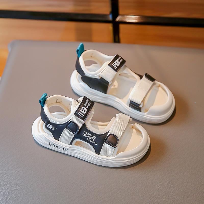 23-36 Детская модная тенденция на липучке Спортивная и повседневная обувь Сандалии — фото 7