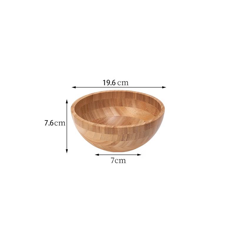 Japanese Wooden Dough Kneading Bowl