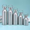 304 Stainless Steel Wide Mouth Sports Water Bottle, Large Capacity with Handle