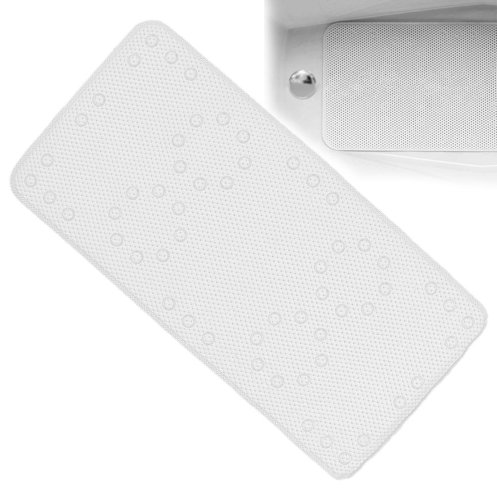 Atmungsaktive Badewannenmatte Rutschfestes Silikon Sichere Duschmatte Weicher Schaumstoff Badewannenteppich mit Ablauflöchern