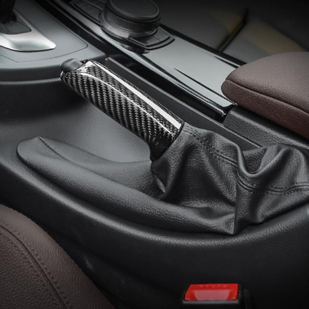 ABS Car Handbrake Grips Protective Cover Fit For BMW 1 2 3 4 series GT E46 E90 E92 E60 E39 F30 F10 F20 Interior Accessories