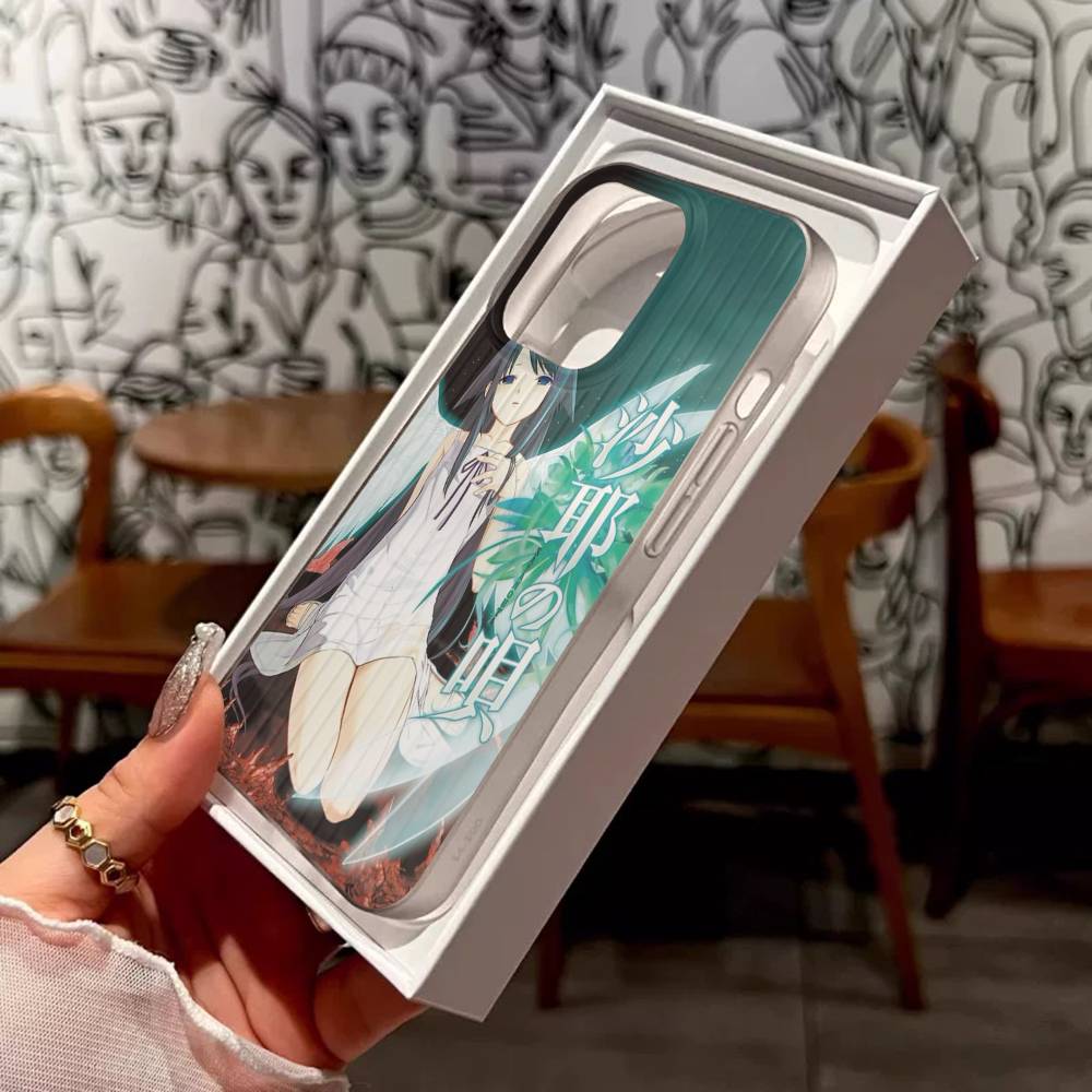 The Song Of Saya Horror Game Corrugated Pattern For IPhone 17 16 15 14 13 12 11 16 Pro Max Plus Pro Non-slip Phone Cover