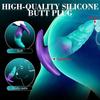 Anal Plug Masturbator Lesbian Vaginal G-spot Massager Simulated Fake Penis Silicone Material Non-toxic and Harmless Adult Training Butt Plug Sex Toys