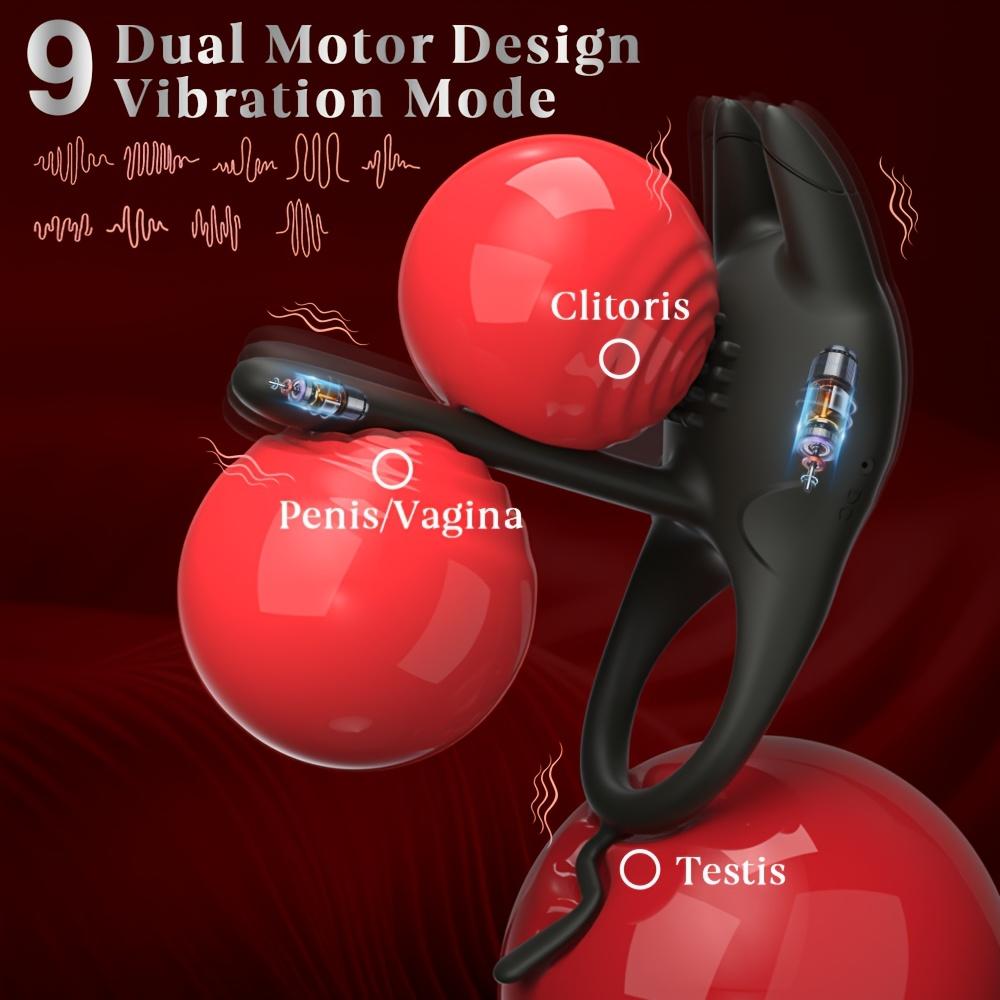 Vibrator Penis Ring For Men Glans Penis Long Lasting Exercise Vibrator Cock Ring Silicone Adult Sex Toy For Couples