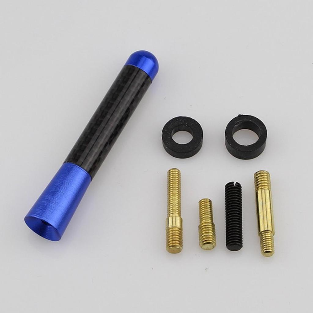 Car Radio Antenna, Car Antenna Replacement | Carbon Fiber Automotive Modified Antenna - 8cm