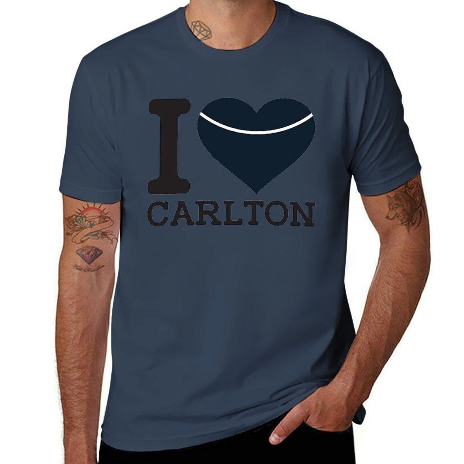 I love Carlton TShirt AntiWrinkle Short Sleeve TShirt S