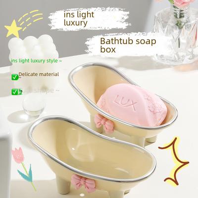 Porte-savon nœud papillon pour la maison, la salle de bain, luxe et créatif