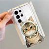 Cartoon Cat Phone Cover Case for Samsung Galaxy S26 S23 Ultra Note 20 Ultra 10 S24 S22 FE S21 S20 Plus S25 Edge