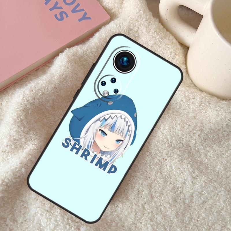 Anime Hololive Gawr Gura Case For Honor X9c X8a X8b X9b X9a X8 X9 50 70 90 Lite Honor 200 Lite Magic 5 6 7 Pro Coque