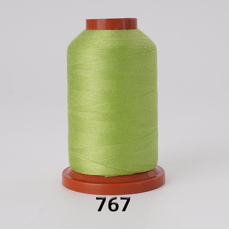 100-Color High-Speed Polyester Sewing Thread, 1100 Yards, Two-Ply, Fine and Durable for Hand and Machine Use.