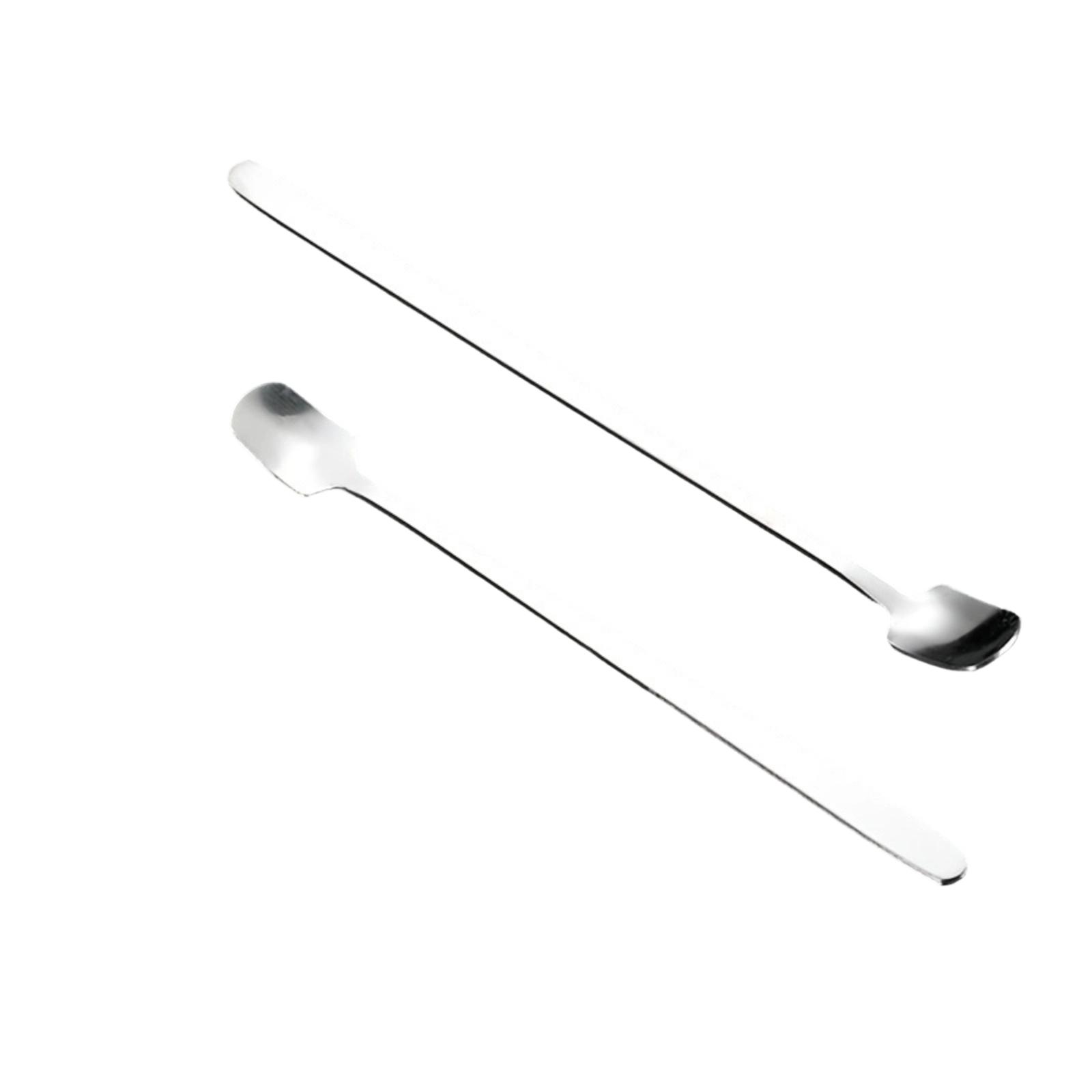 Stainless Steel Square-Head Mixing Spoon