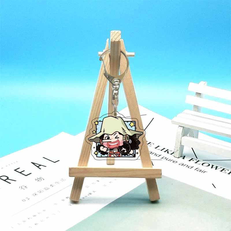 One Piece Luffy, Chopper, Law, Zoro, Ace, Sanji, Sabo Acrylic Keychain