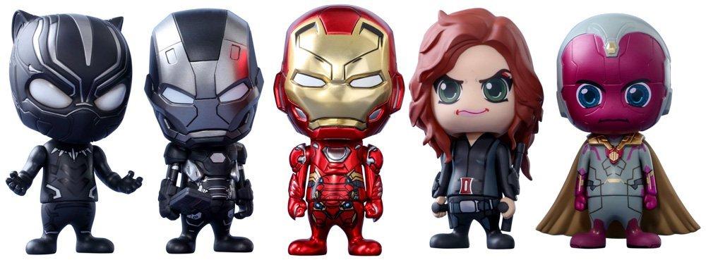 

Cosbaby Civil America Team Iron Man of Height 10 cm Plastic painted finished figure War/Captain [Size S] Set 5 approx.