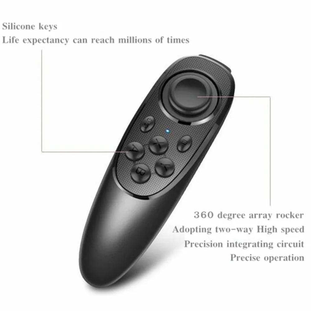 Mini Gamepad Wireless Gamepads Game Controller Joystick Selfie Remote Shutter Wireless Mouse For iOS Android Smartphone TV Box