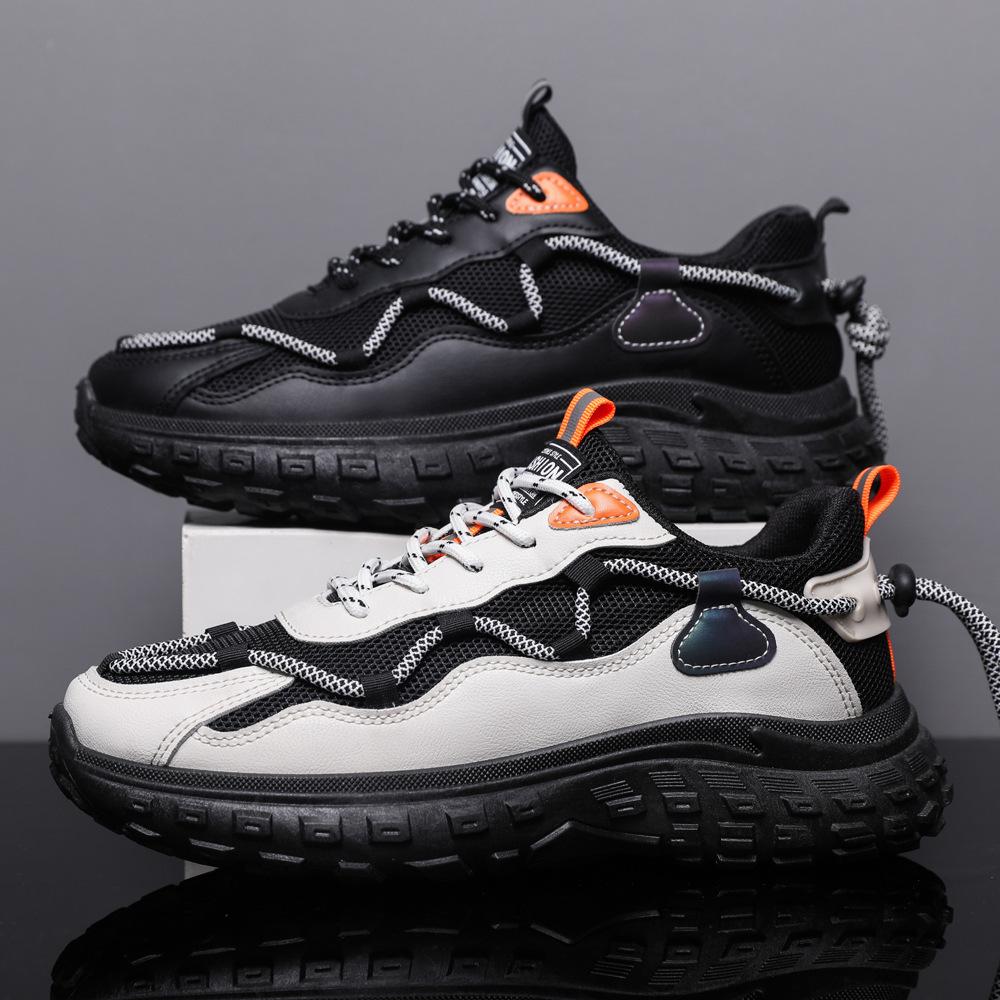 Youth outdoor running shoes tide and platform lightweight sports shoes