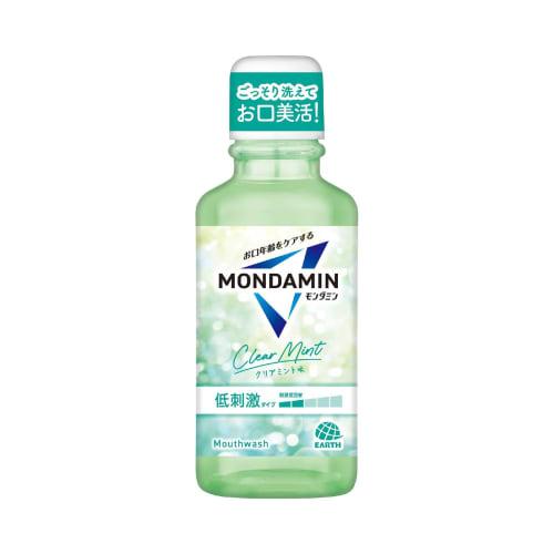 Mondahmin Clear Mint Mouthwash, 100mL, Mild Mouthwash, Oral Care