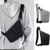 Nuova Borsa a Tracolla da Viaggio Antifurto in Nylon Ultra Sottile Piccola Borsa da Petto Grande Capacità con Cerniera Mini Borsa Crossbody