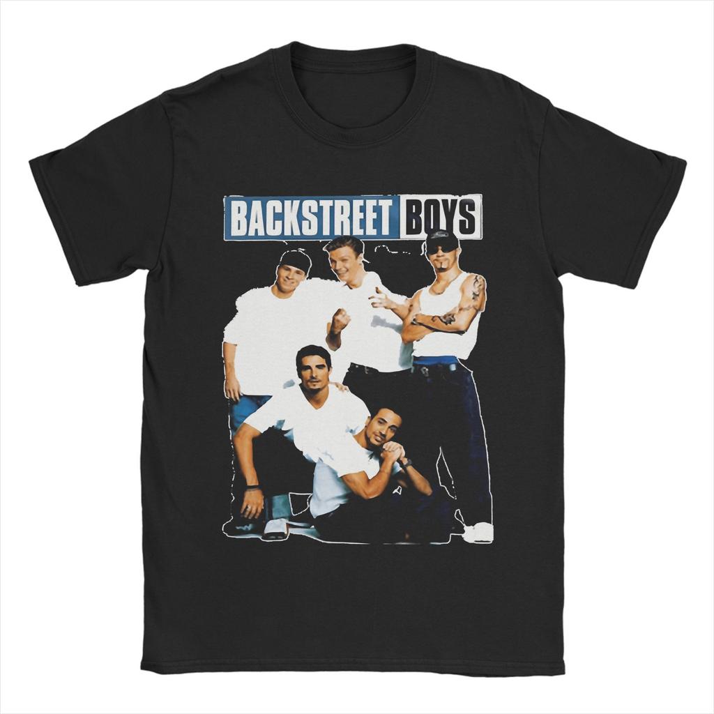 Backstreet Boys Back Millennium Tričko Pánske Dámske 100% Bavlna Úžasné Tričko Okrúhly Výstrih Tričká Krátky Rukáv Oblečenie Plus Veľkosť