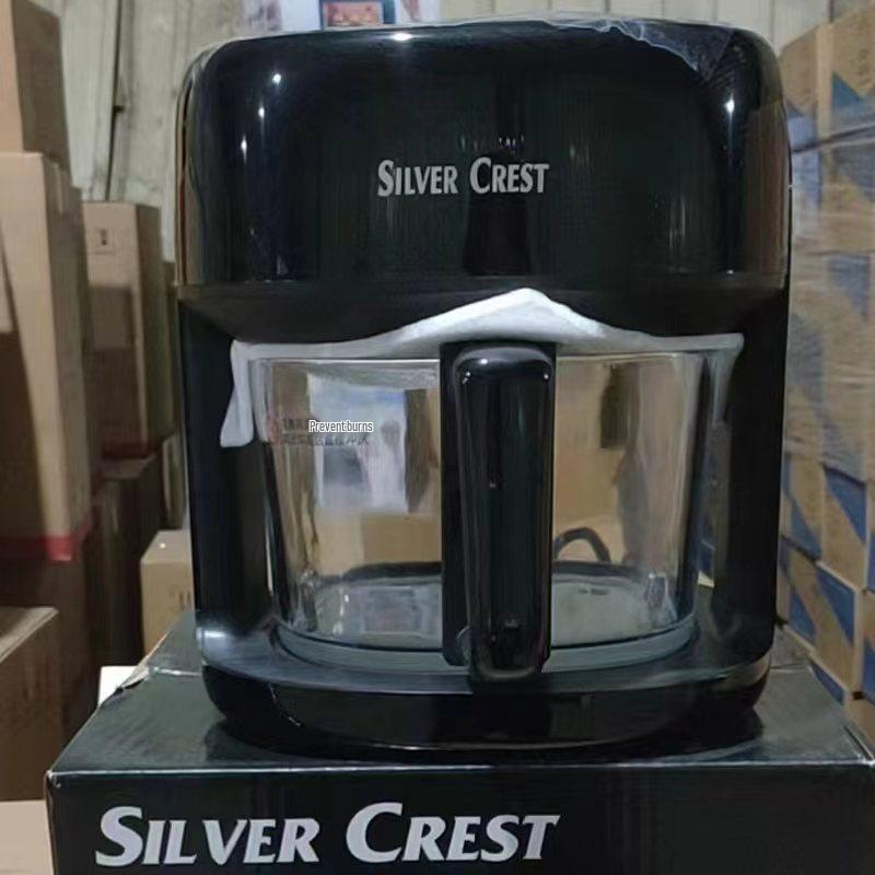 In Stock: 110V/220V Air Fryer, Smart Multi-Functional, Large Capacity, Visual Electric Fryer for Home Use 4.5L