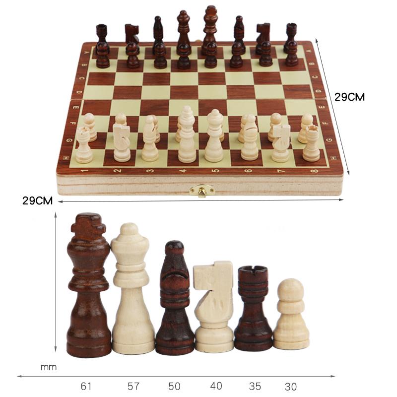 

Магнитный Складной Шахматный Набор Высококачественная Деревянная Шахматная Игровая Доска Большого/Маленького Размера Стратегическое Мышление Складная Настольная Игра для Вечеринки