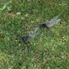 4pcs Dragonfly Garden Stake, Plastic Yard Sign With Stake For Garden Decor, Halloween Decor, Fall Decor, Thanksgiving