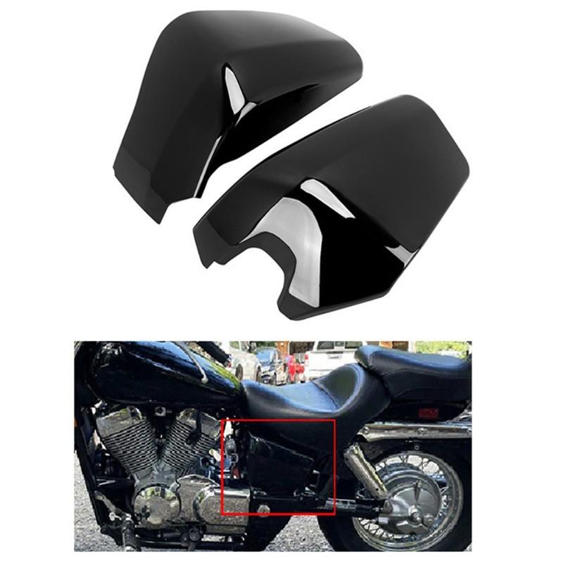 Motorcycle Battery Fairing Side Covers For Honda Shadow ACE VT400 VT750 VT 400 750 2004-2013 Parts