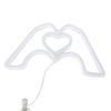 Heart Hands Neon Sign Red White Loghting Battery Operated Love Finger Neon Light for Room Decoration