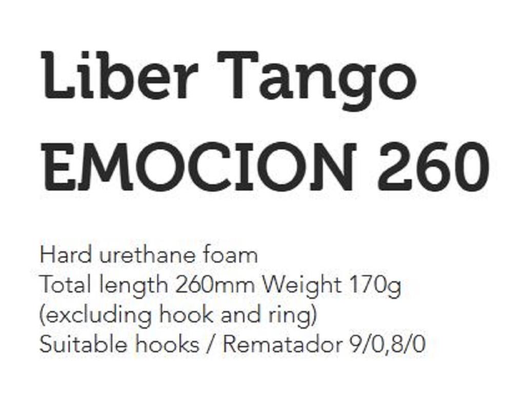 Fish Trippers Village Liber Tango 260mm 170 grams Floating Lure 12 (7763)