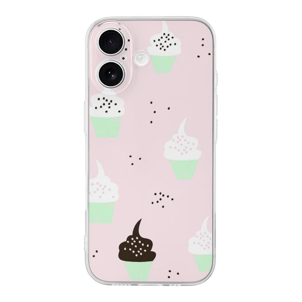 1 Pack For Iphone 17/17Air/17Pro/17ProMax Soft Transparent TPU Anti-Scratch Clear Case With Lens Lift, Slim Feel And Shock Corners