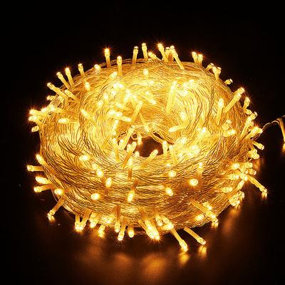 LED Girlande Lichterketten 10m 30m 50m 100m Weihnachtsbaum Hochzeitsdekoration Wasserdicht Fairy Light Indoor Outdoor 220V EU Lampe